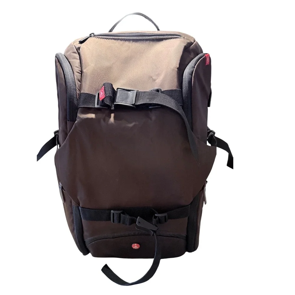 Manfrotto Camera Backpack Brown Black Travel Photography Gear‎ Bag